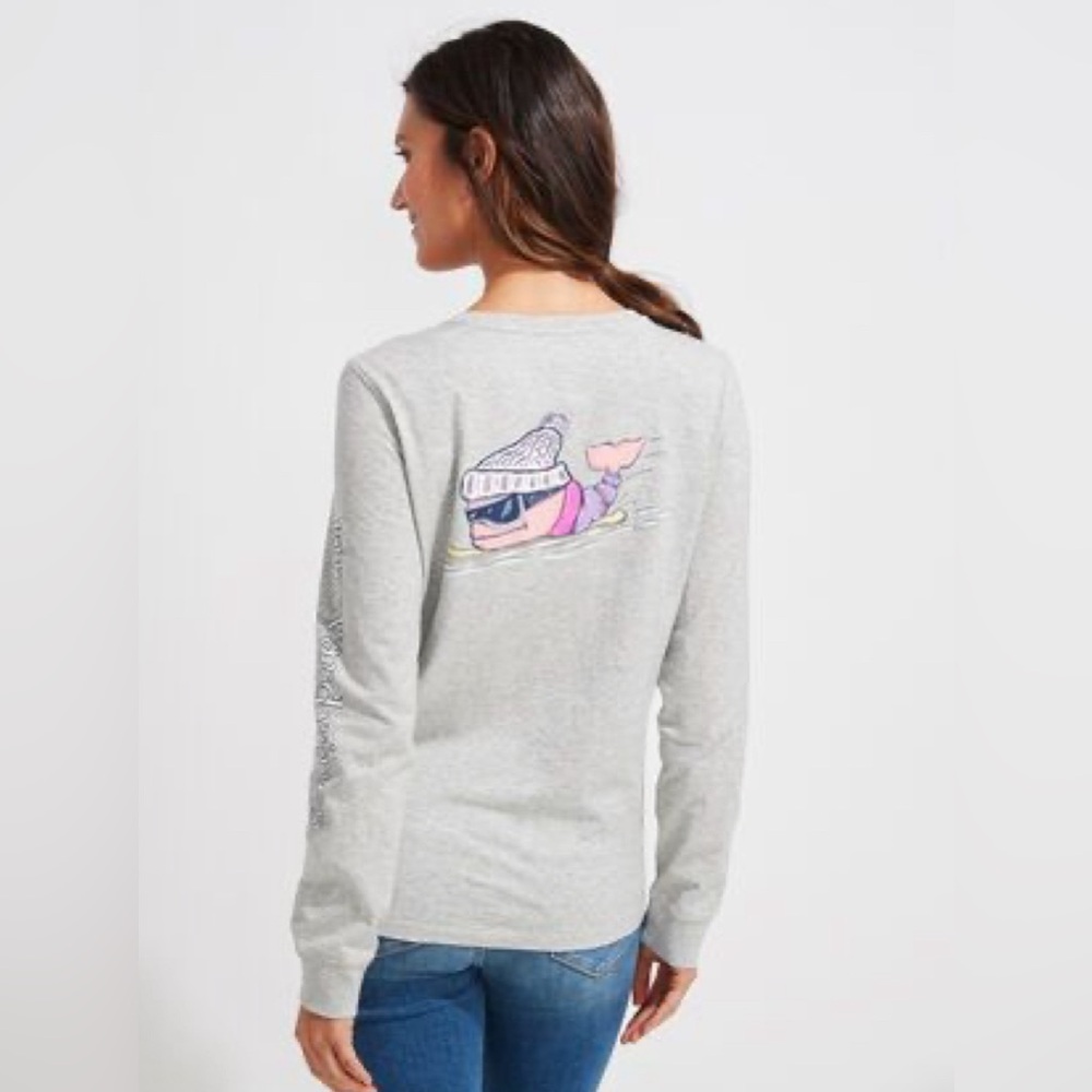 Vineyard Vines Women’s Ski Whale Long sleeve M